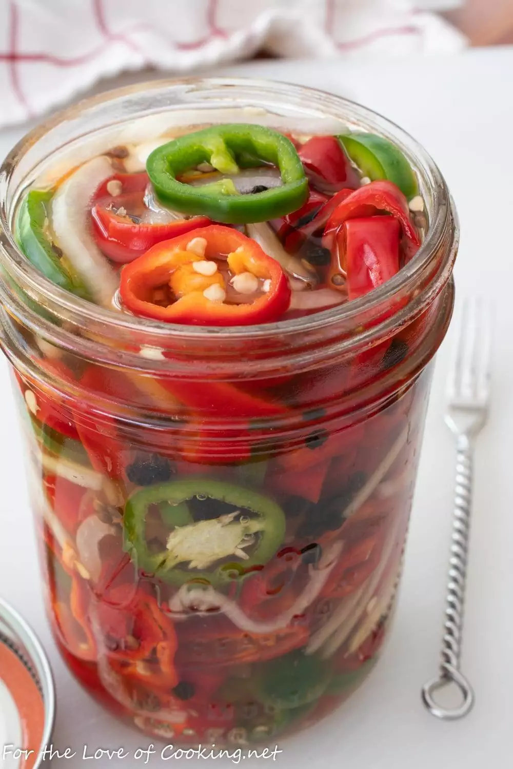 Quick-Pickled Peppers