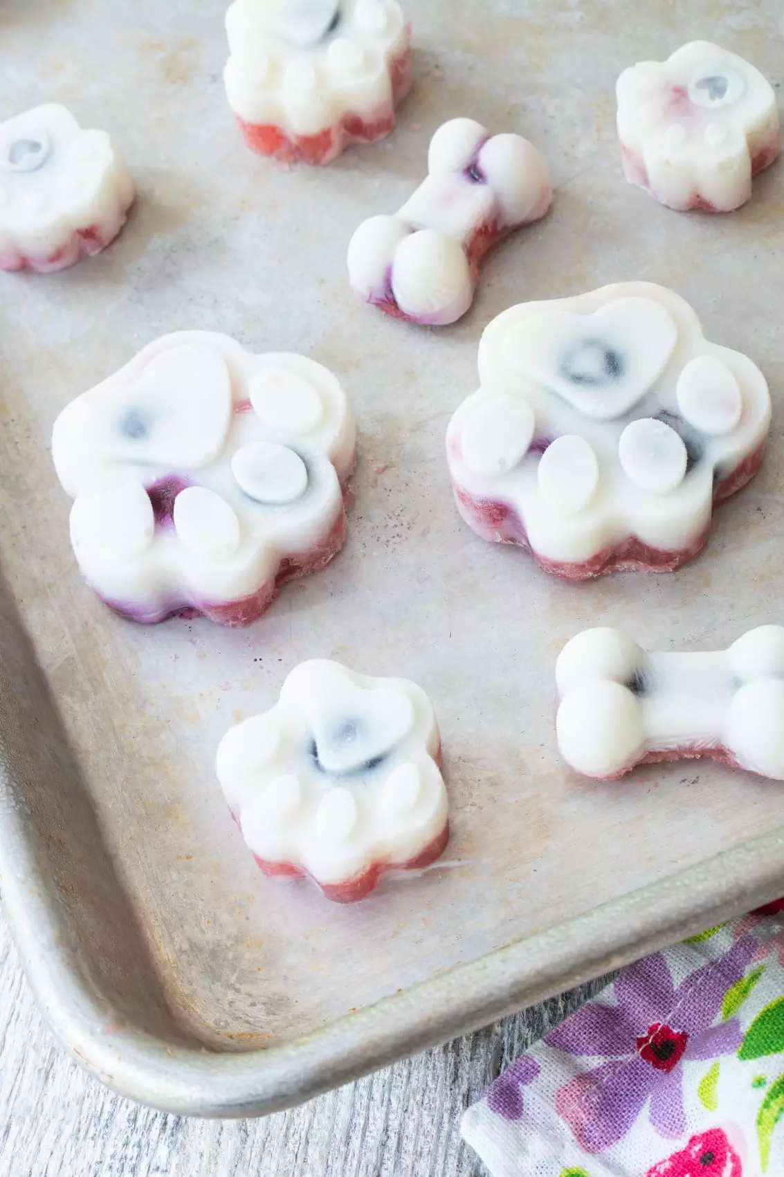 Watermelon Blueberry Yogurt Bites