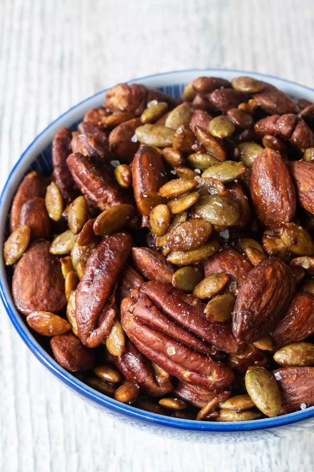 Sweet and Spicy Roasted Party Nuts