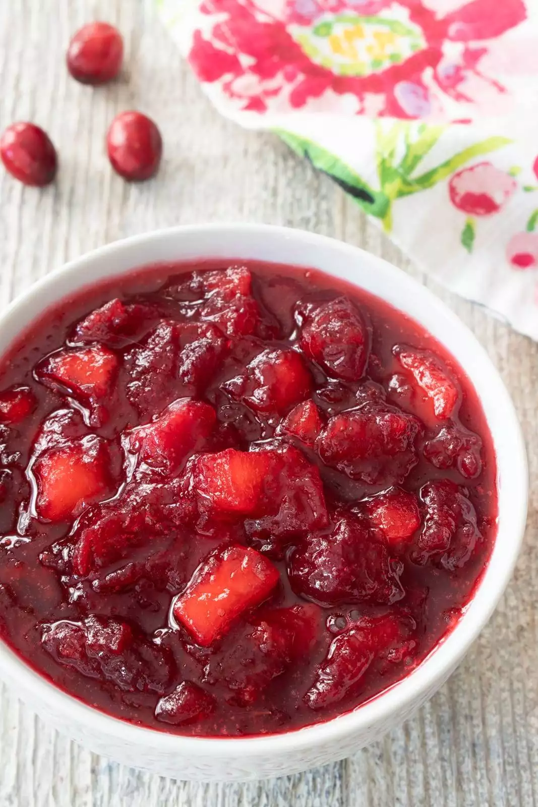 Apple Cranberry Sauce