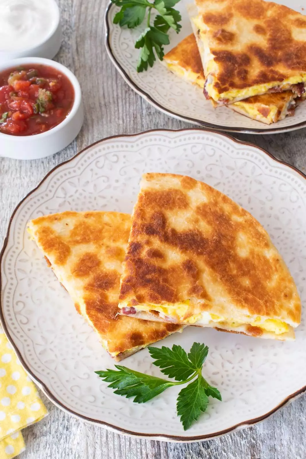 Breakfast Quesadillas