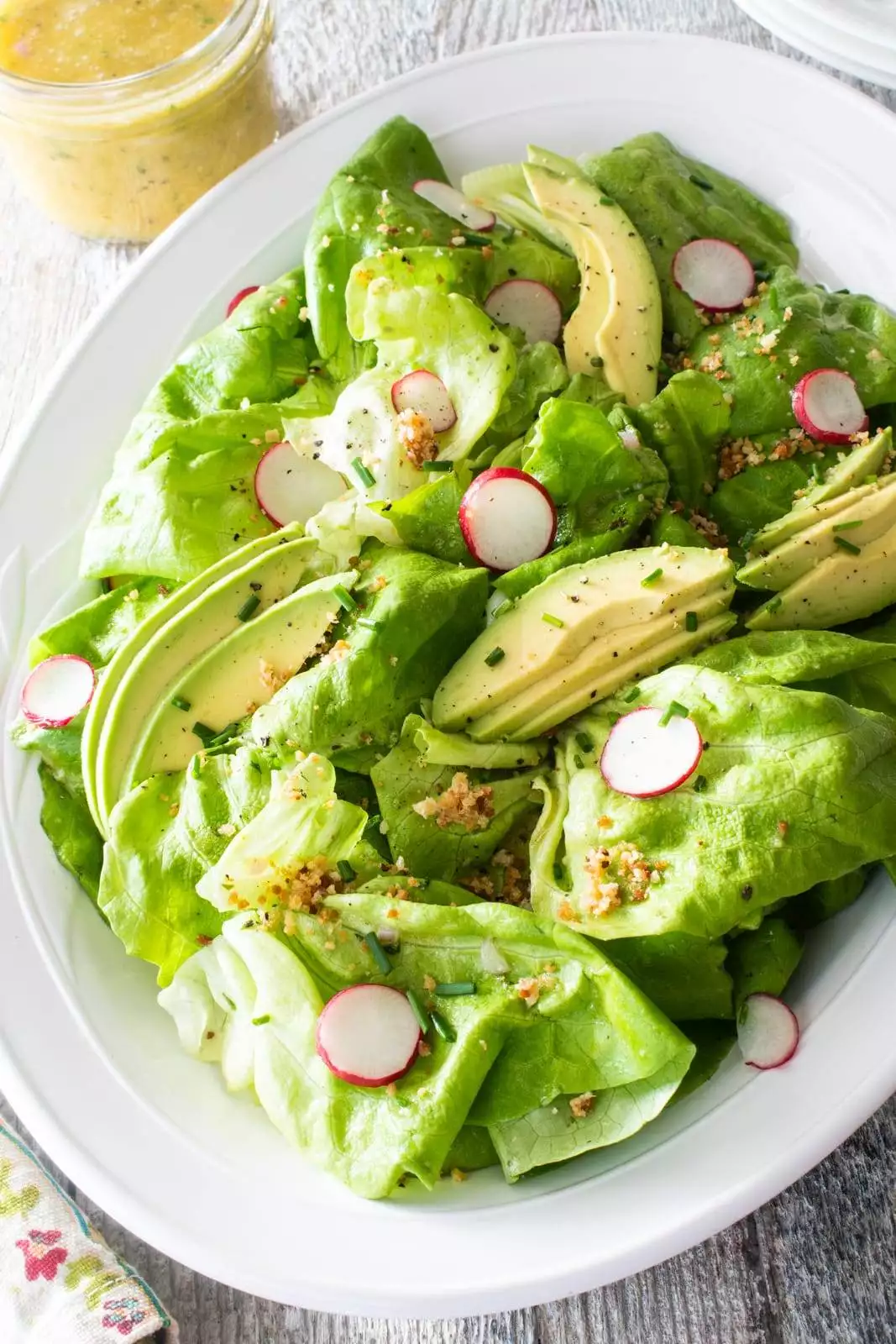 Simple Butter Lettuce Salad