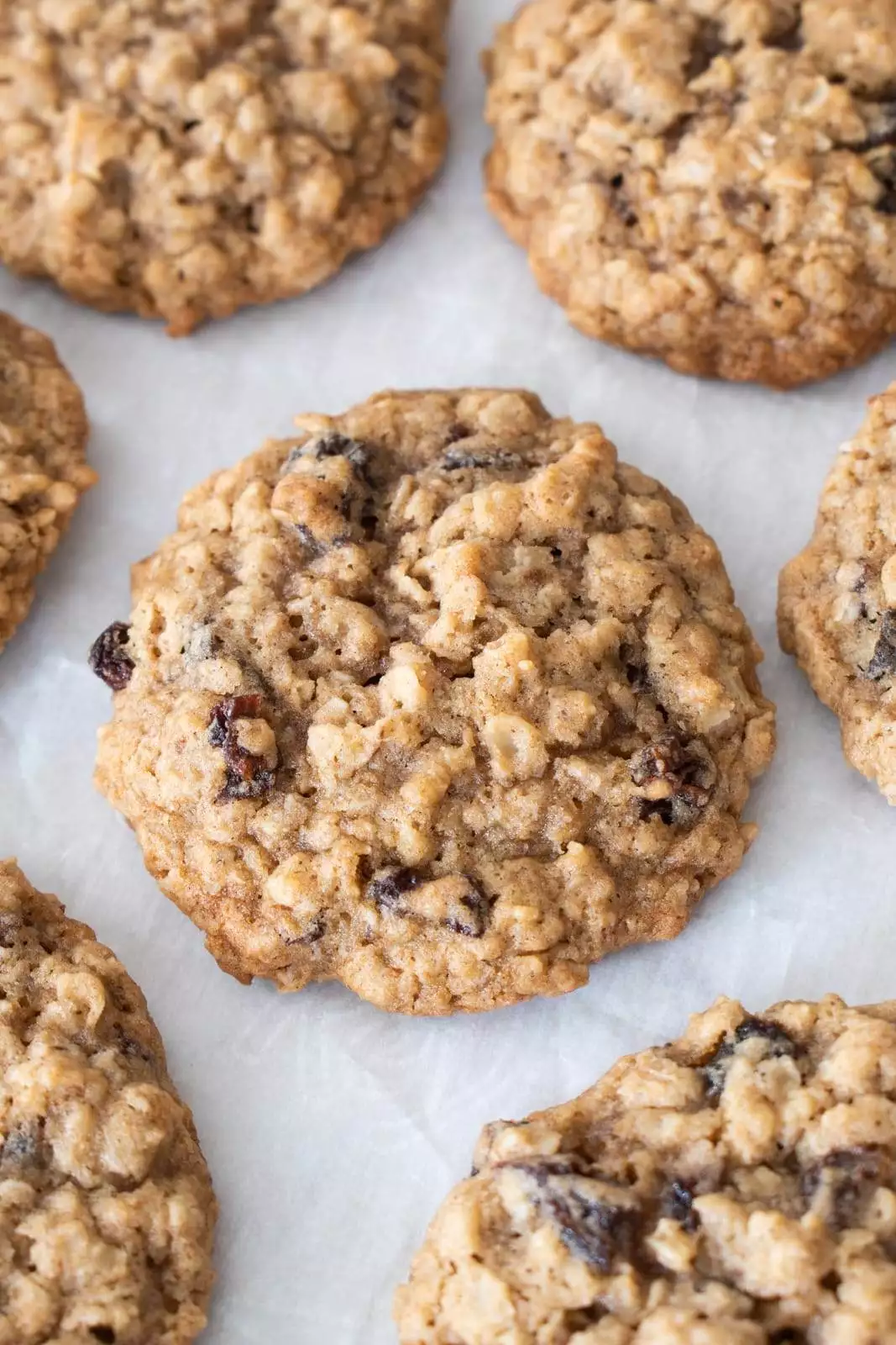 Mini Oatmeal Raisin Cookies