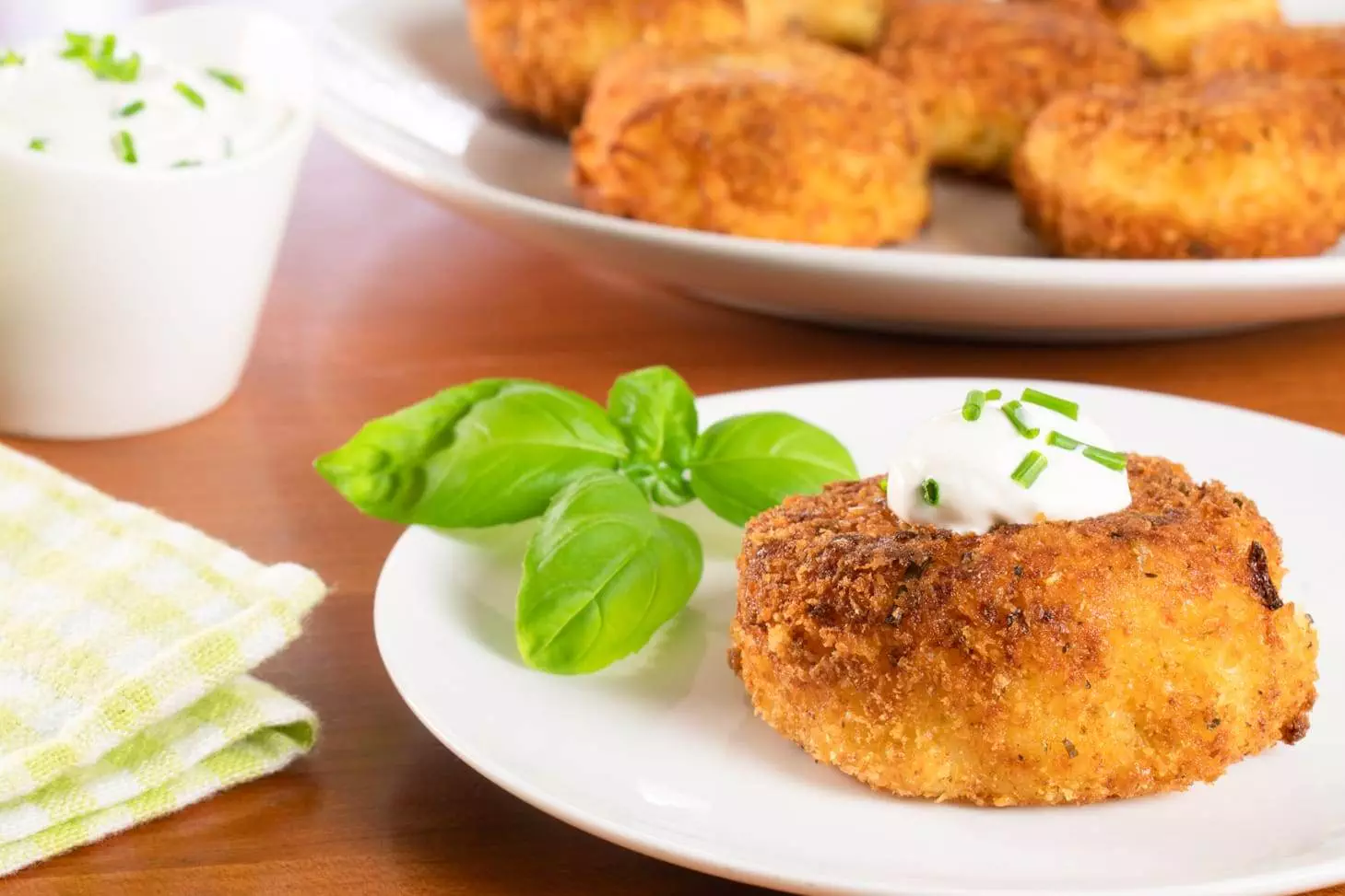 Cheesy Potato Croquettes