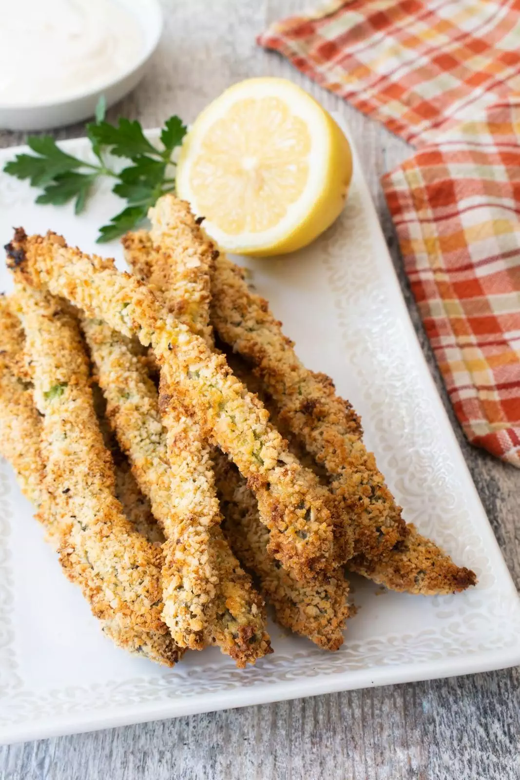 Baked Asparagus Fries