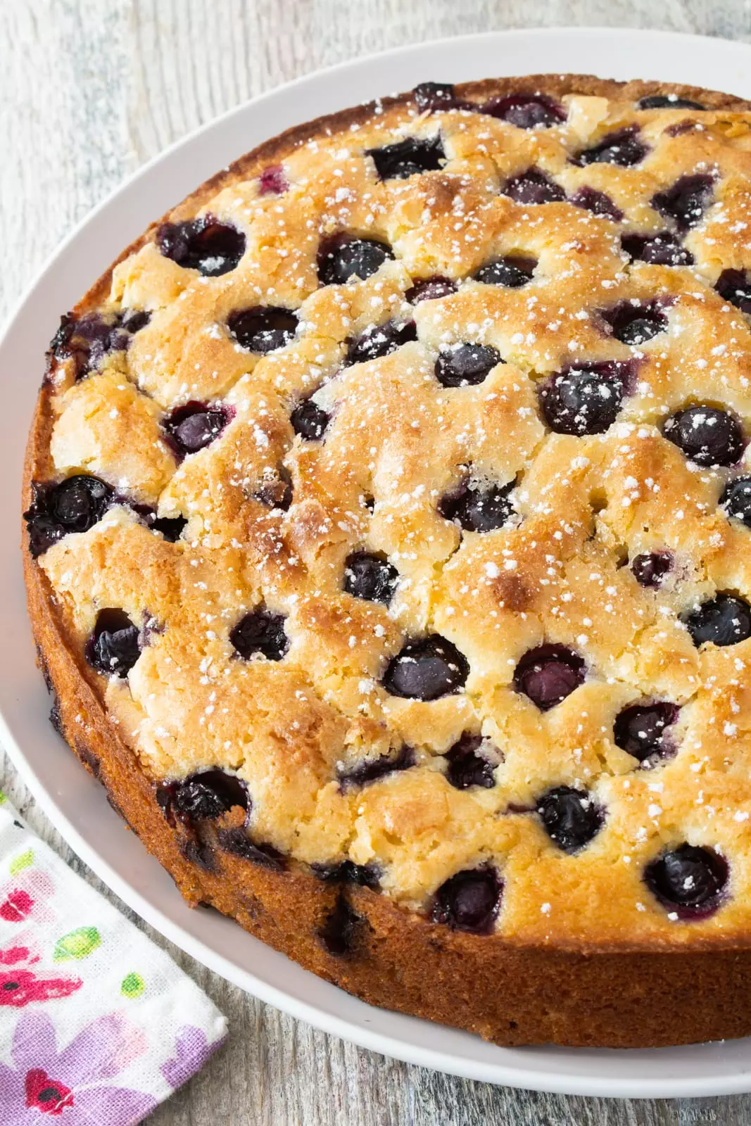 Blueberry Ricotta Cake