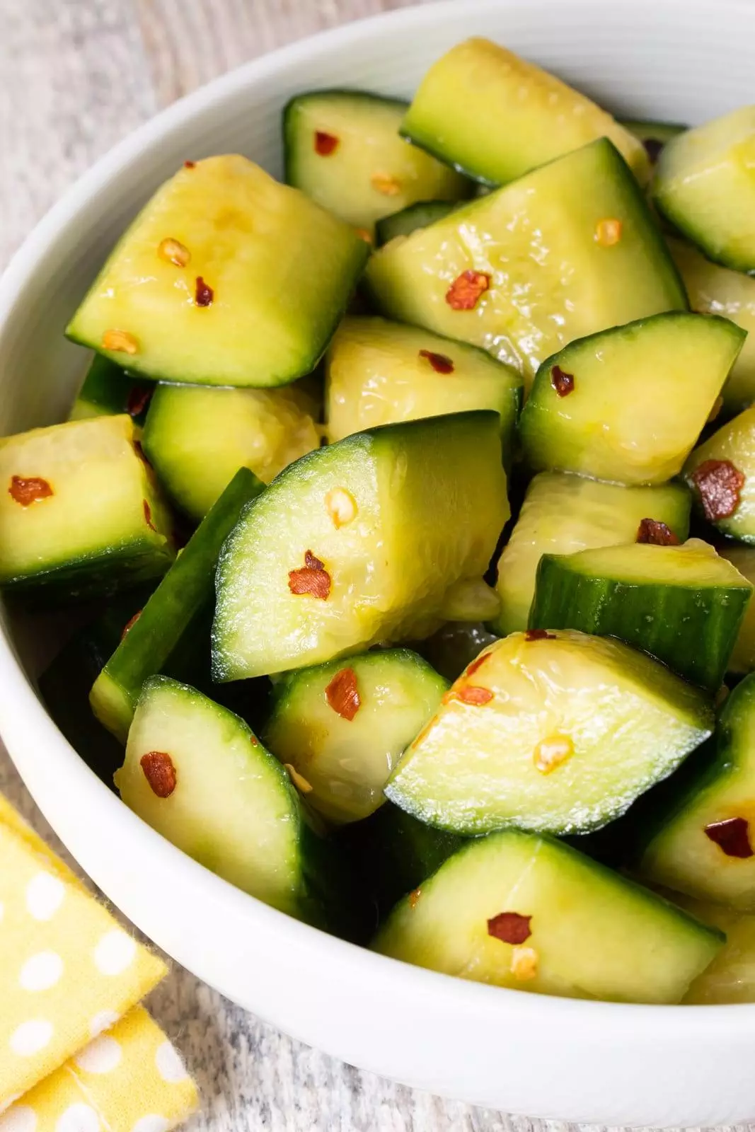 Smashed Cucumber Salad