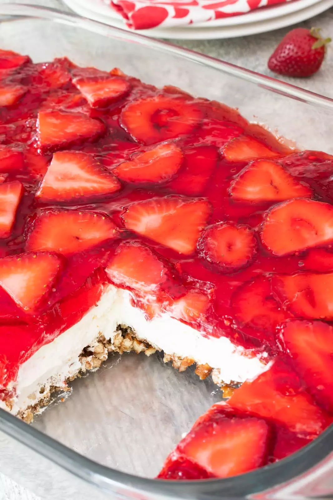 Strawberry Pretzel Salad