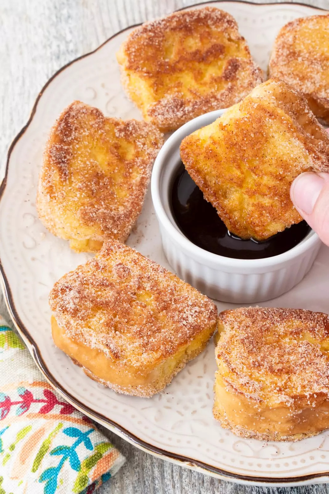 Cinnamon French Toast Bites