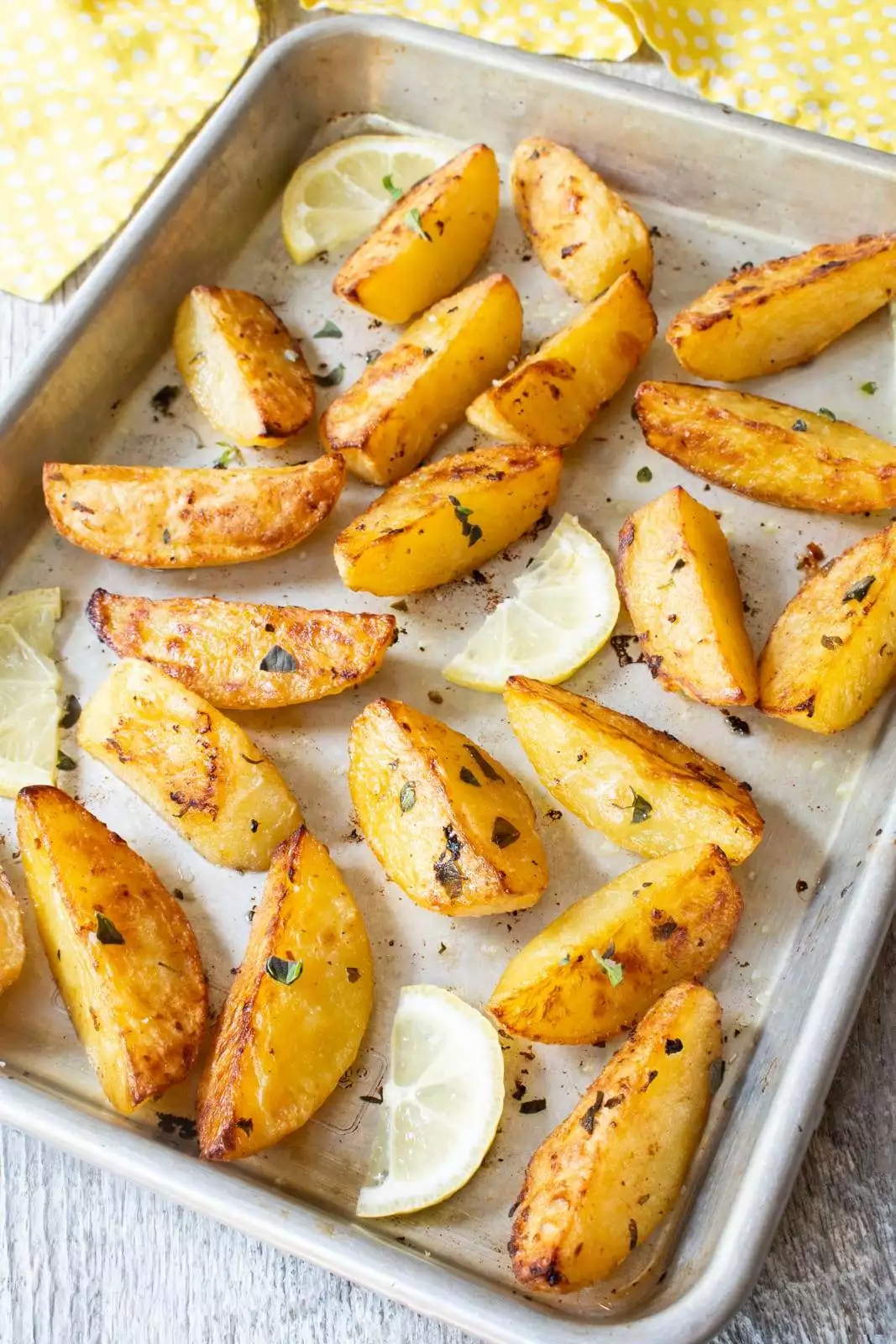 Greek Lemon Potatoes