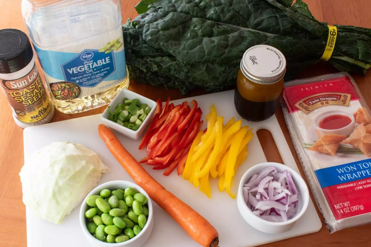 Loaded Asian Kale Salad