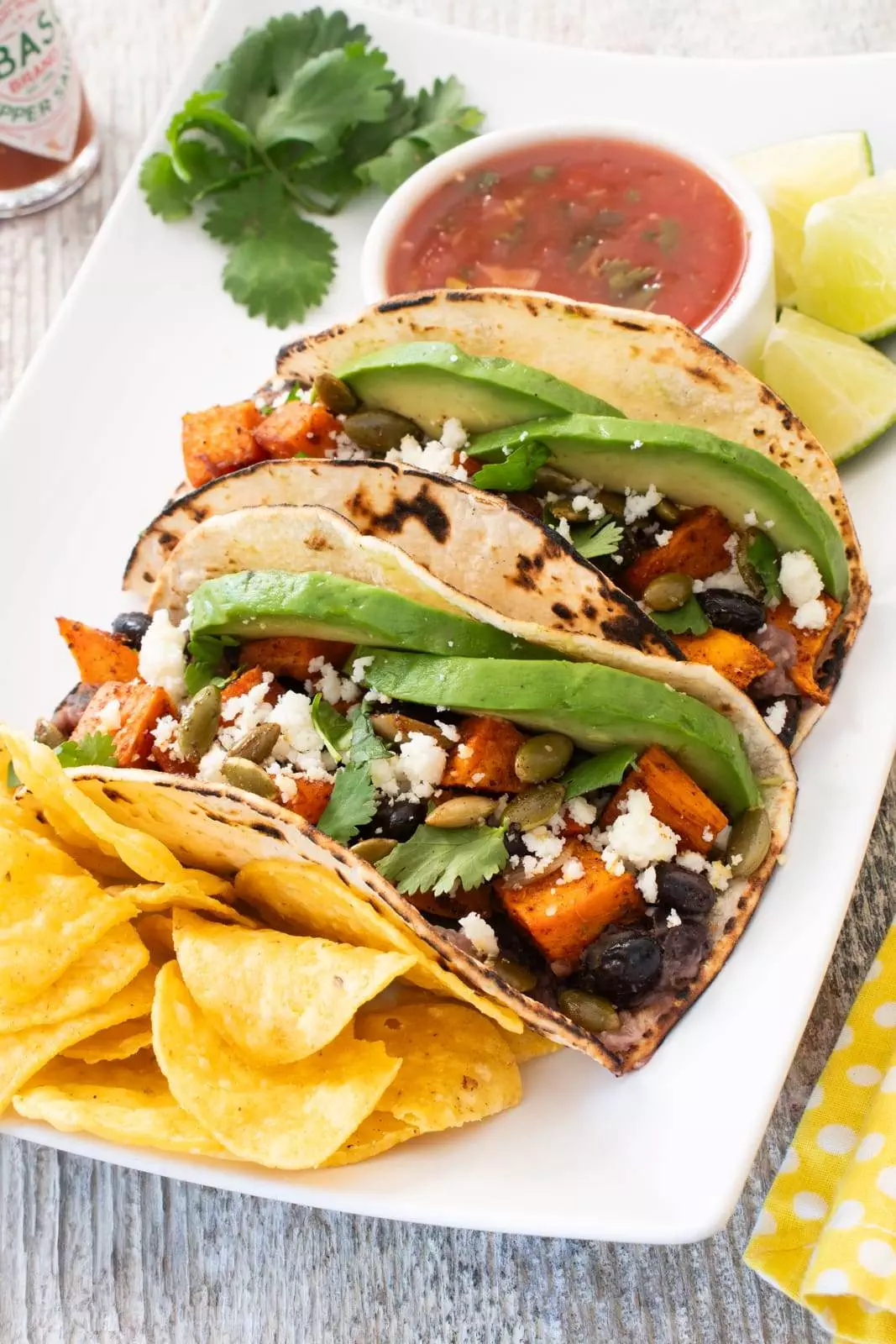 Sweet Potato and Black Bean Tacos