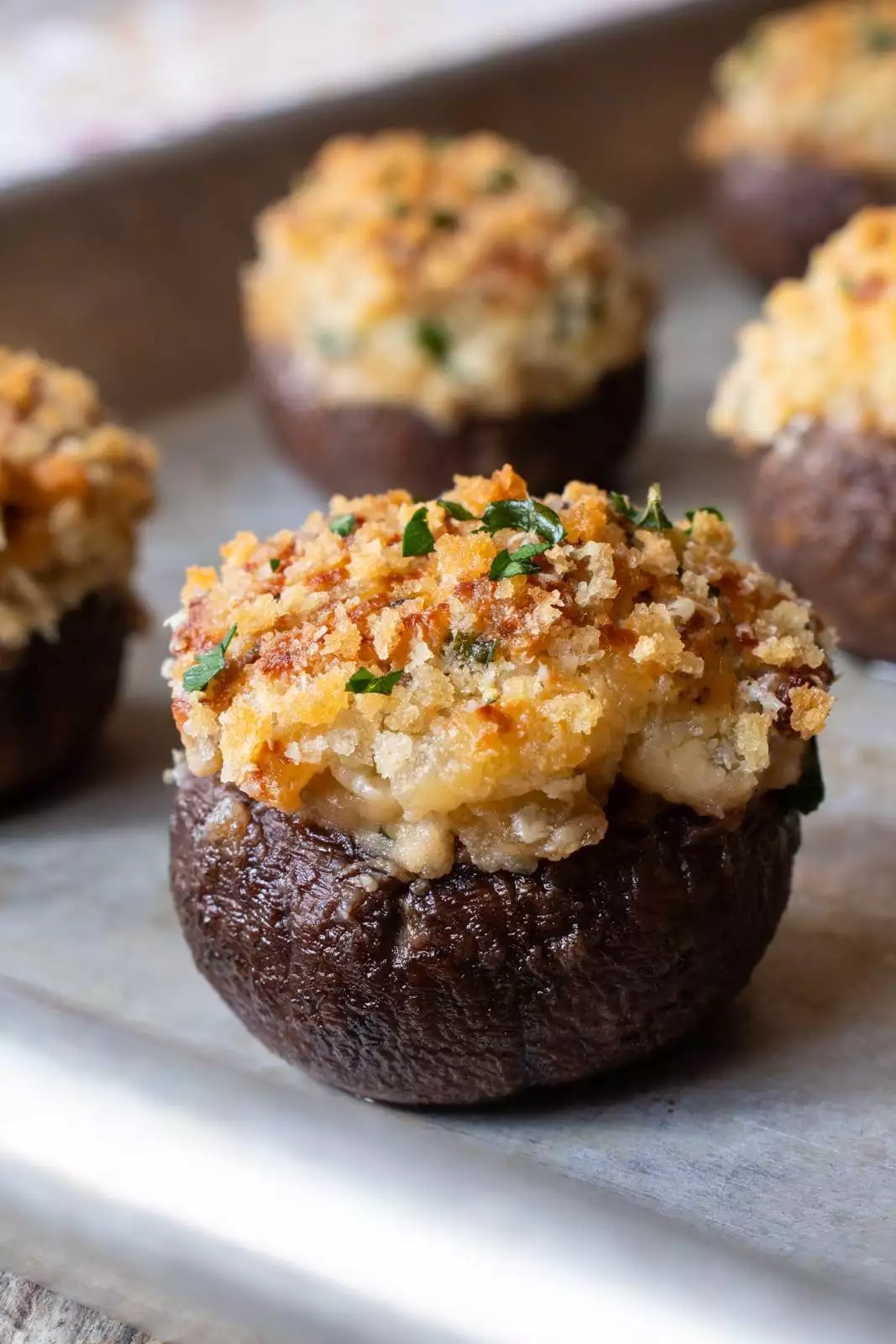 Boursin Stuffed Mushrooms