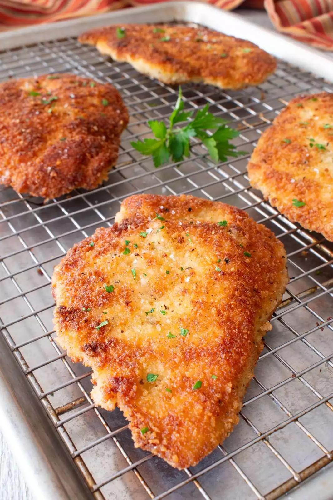 Crispy Chicken Cutlets