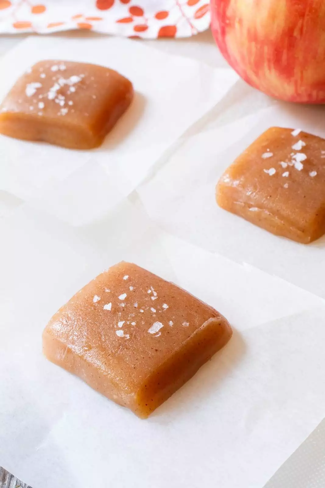 Soft Apple Cider Caramels