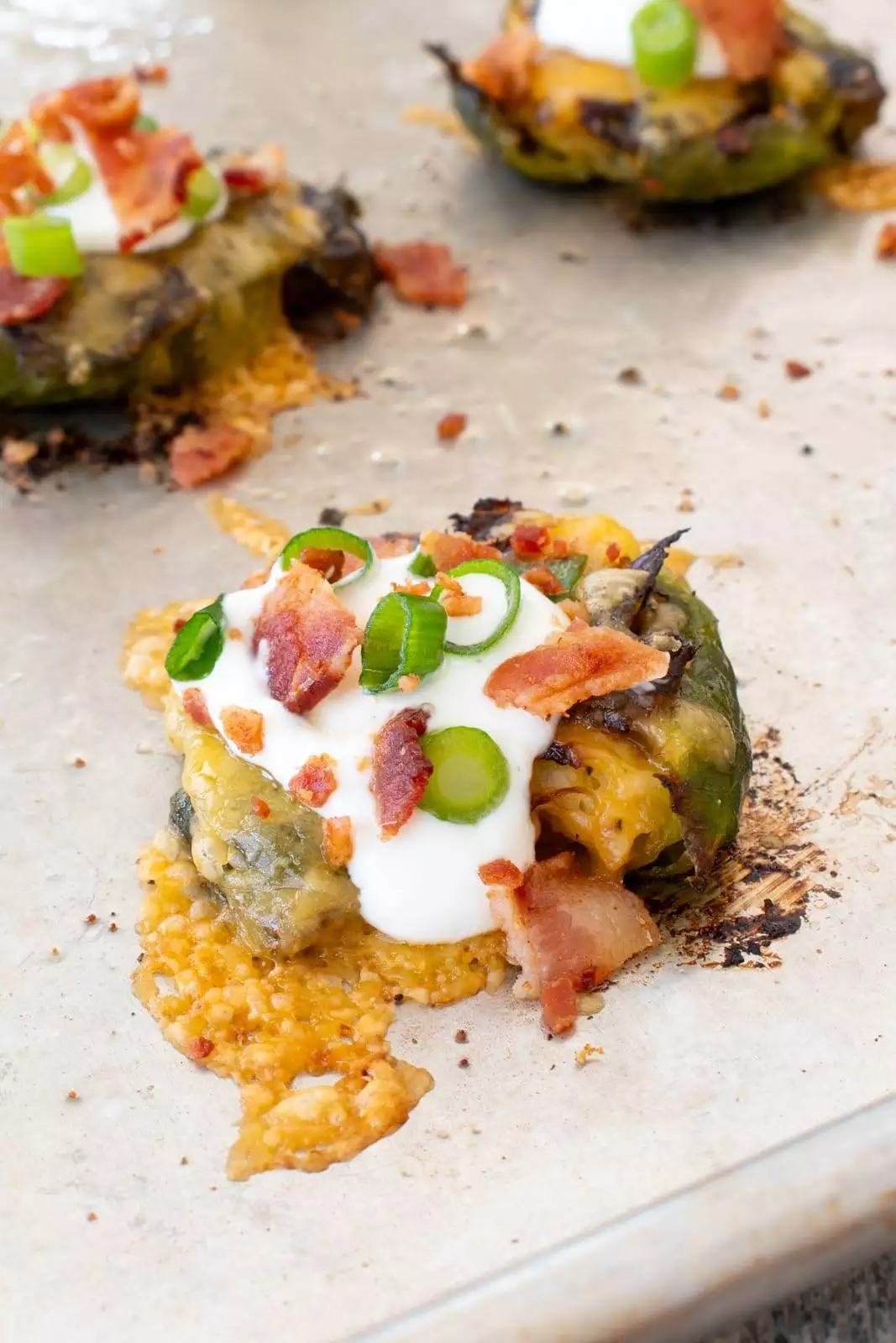 Loaded Smashed Brussels Sprouts