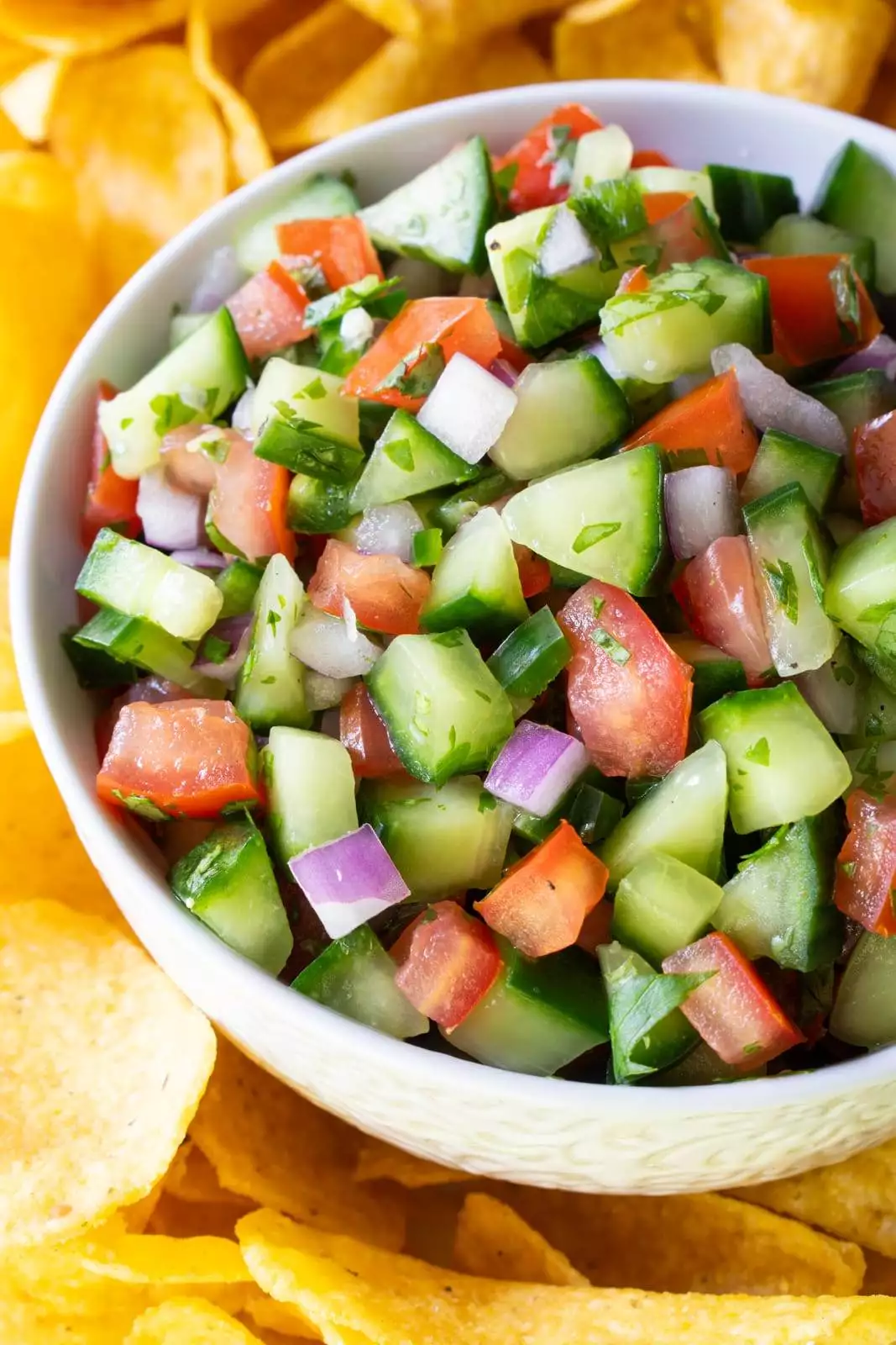 Cucumber Pico de Gallo