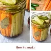 Spicy Quick Pickled Vegetables