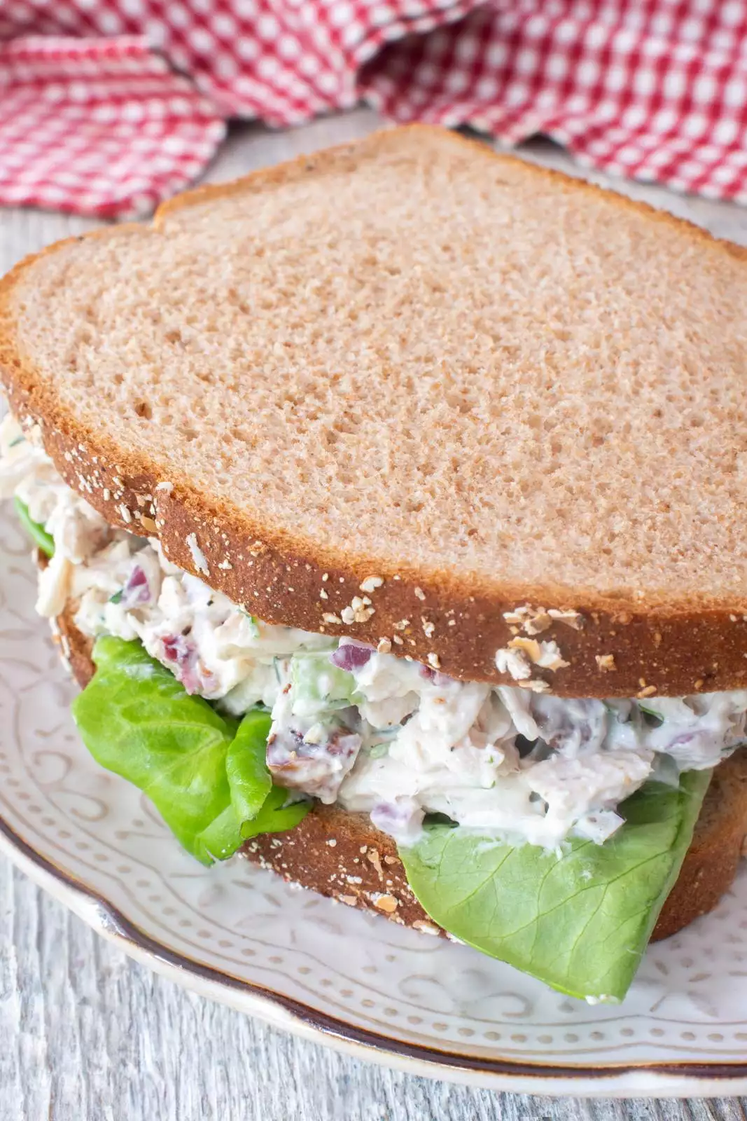 Cranberry Pecan Chicken Salad