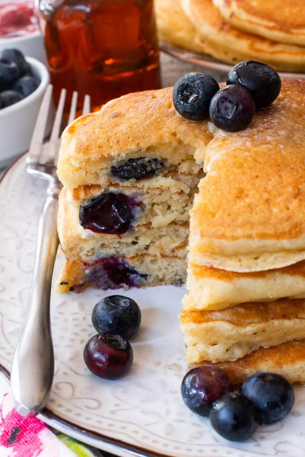 Easy Blueberry Pancakes