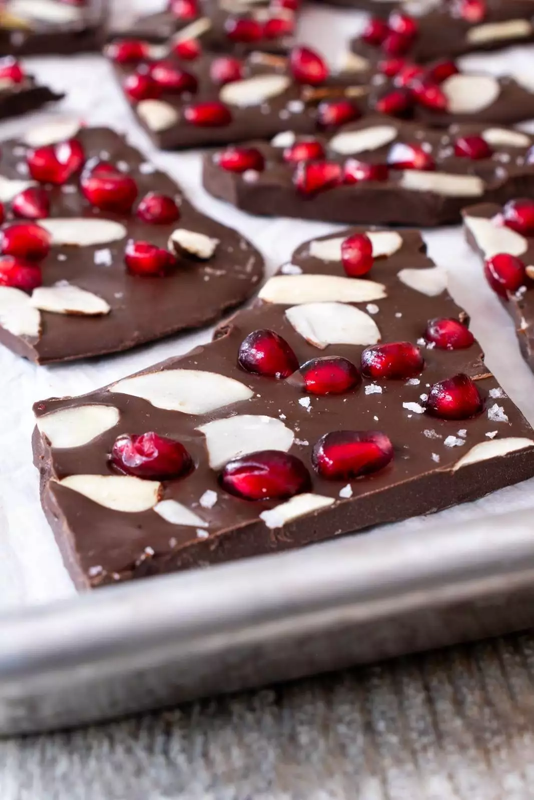 Chocolate Pomegranate Bark