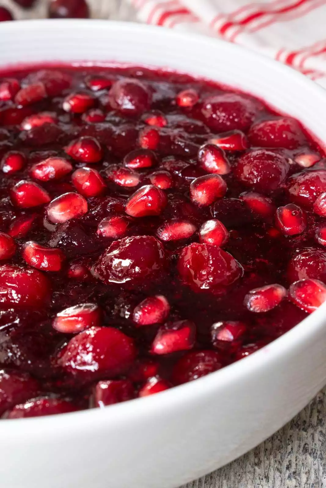 Cranberry Pomegranate Sauce