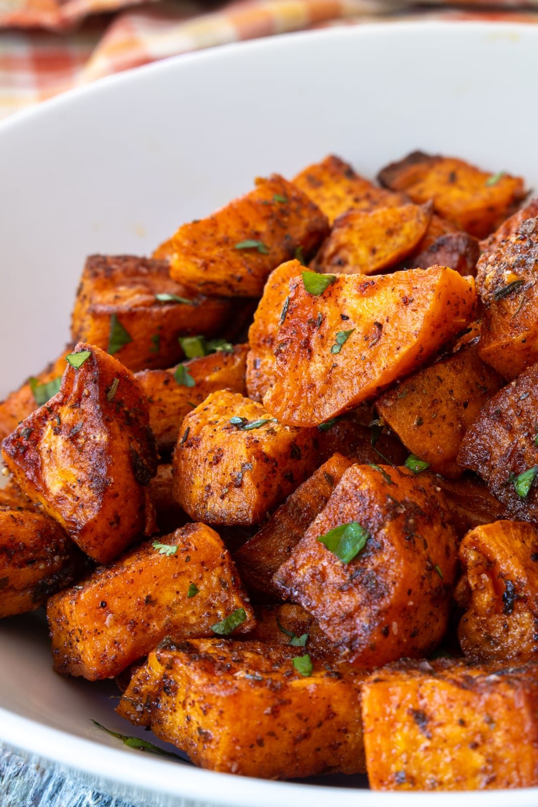 Spicy Jerk Sweet Potatoes