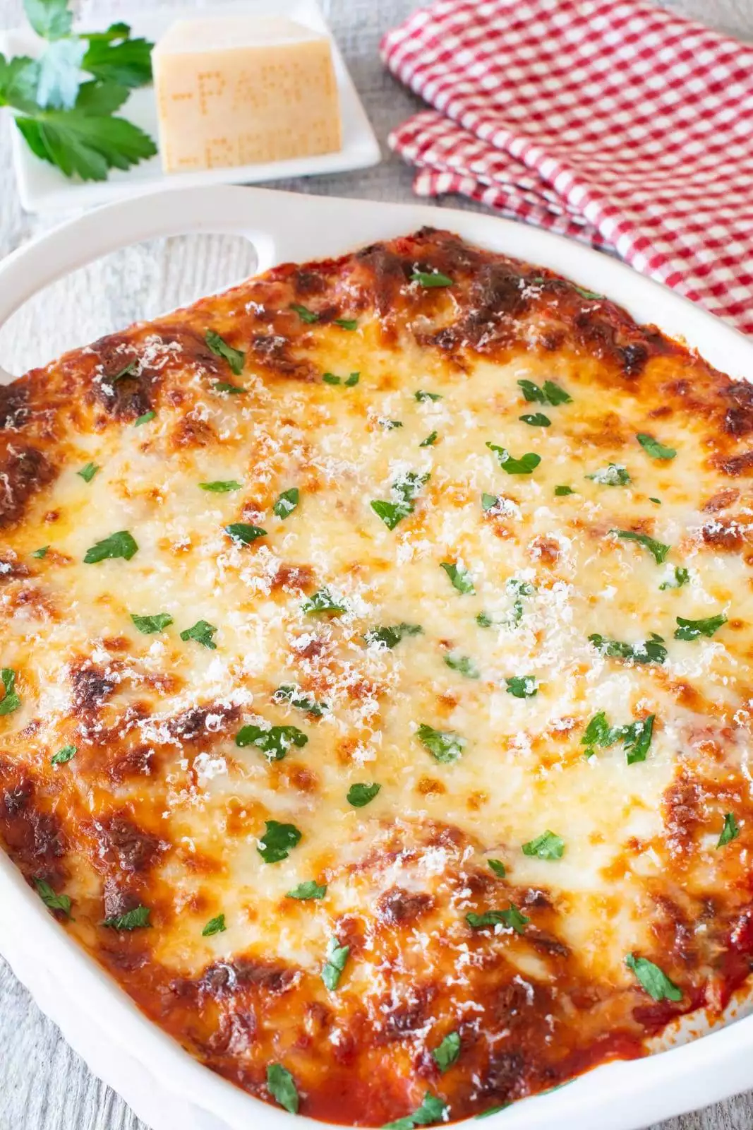 Easy Spinach Lasagna