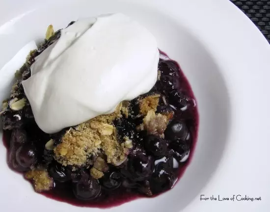 Blueberry Crisp