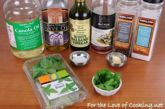 Fresh Basil Vinaigrette