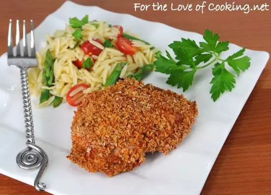 Paprika Panko Crusted Chicken Thighs