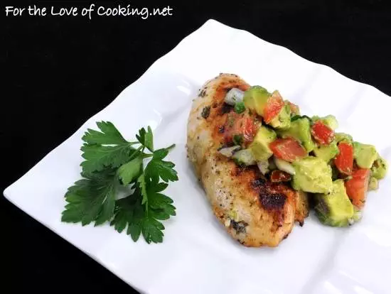 Cilantro-Lime Chicken with Avocado Salsa