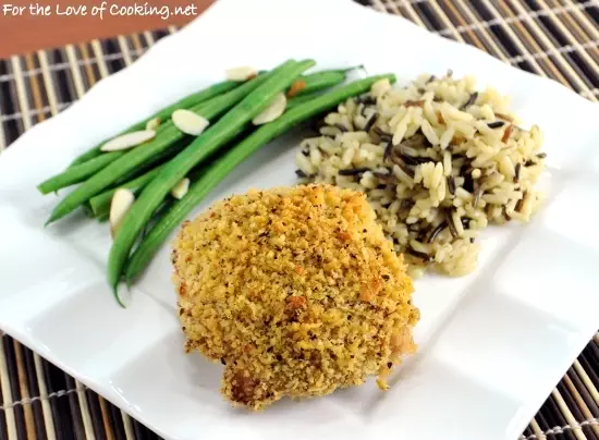 Oven-Fried Buttermilk-Mustard Chicken Thighs with Panko