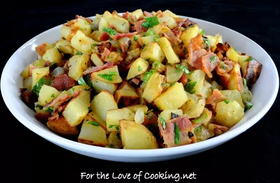 German Roasted Potato Salad