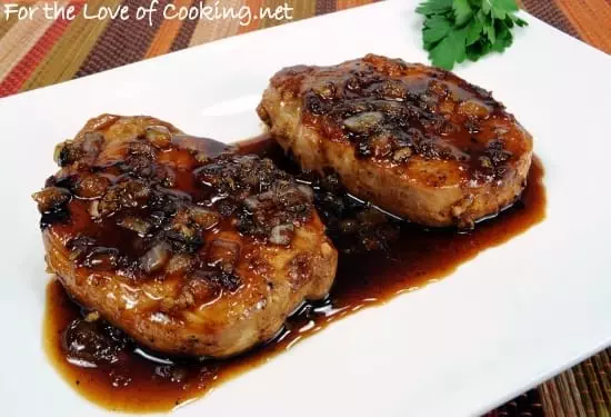 Apricot-Soy Pork Chops 