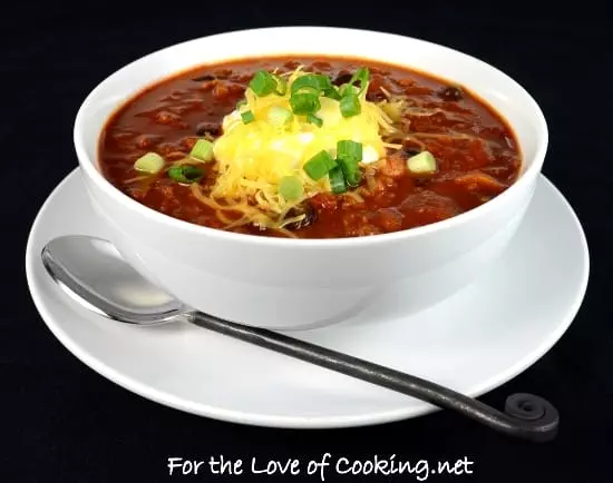 Three Bean Turkey Chili