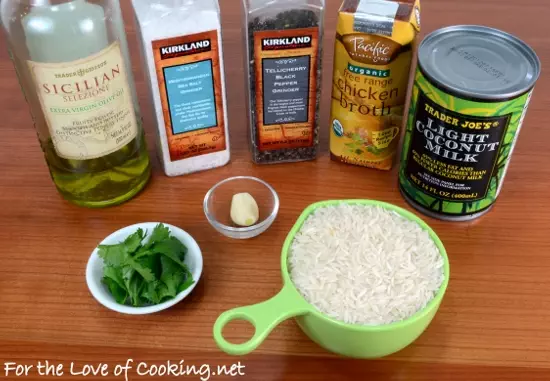 Coconut Cilantro Rice