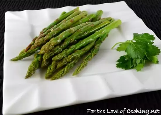 Maple Dijon Asparagus