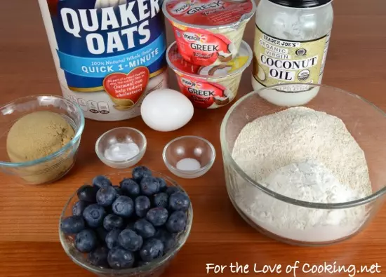 Blueberry-Oatmeal Muffins