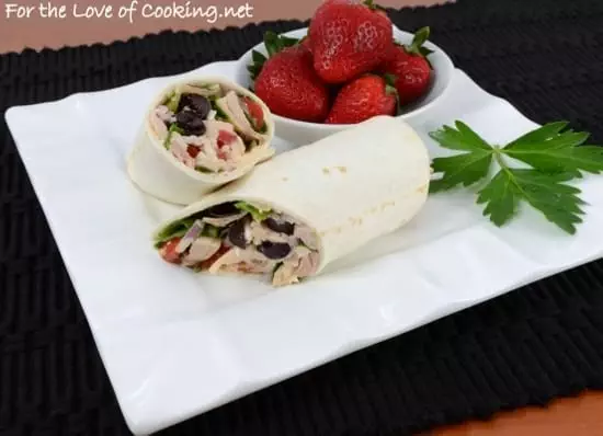 Mediterranean Chicken Wrap