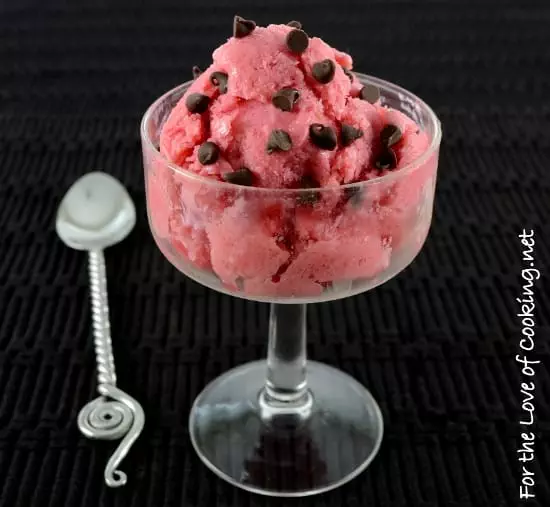 Raspberry Frozen Yogurt