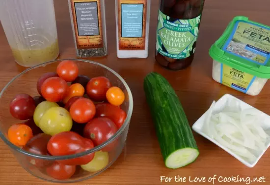 Heirloom Tomato Greek Salad