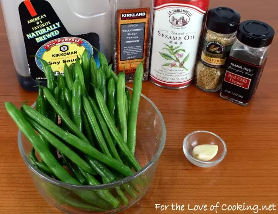 Sesame-Soy Green Bean Sauté