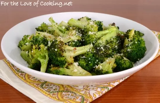 Roasted Broccoli with Parmesan