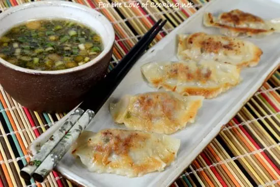 Pork and Shiitake Pot Stickers