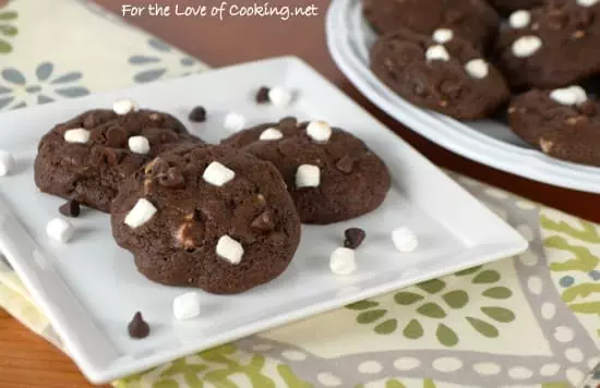 Mini Rocky Road Cookies