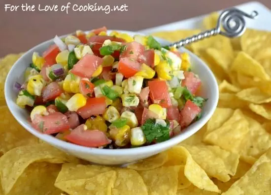 Grilled Corn Pico de Gallo