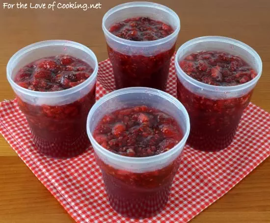 Raspberry Freezer Jam