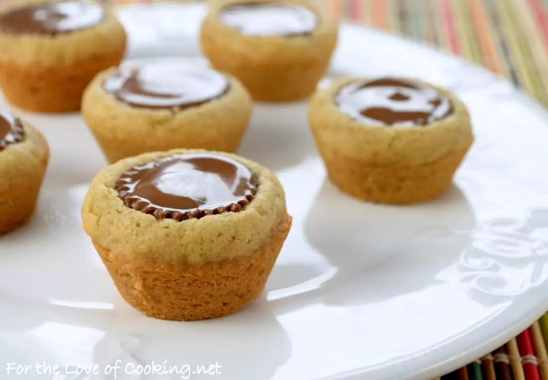 Chocolate Peanut Butter Cookie Cups