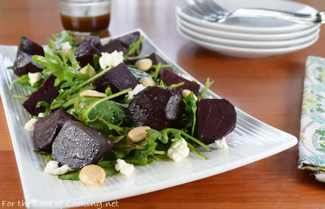 Balsamic Roasted Beet Salad